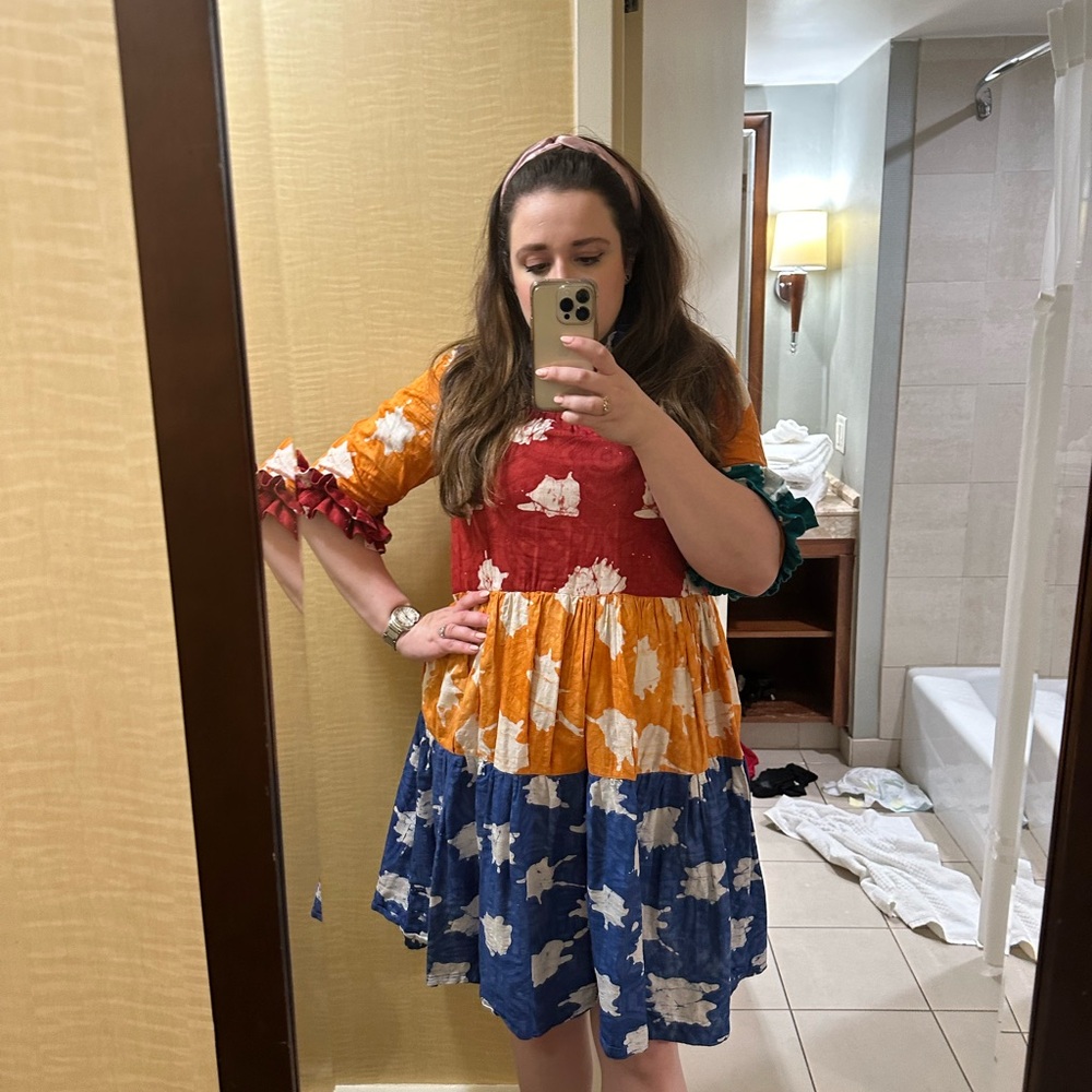 Colorful women’s dress